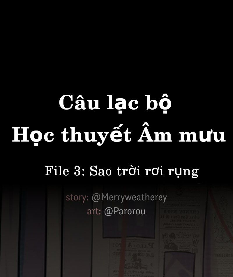 Câu Lạc Bộ Học Thuyết Âm Mưu Chapter 3 - Trang 0