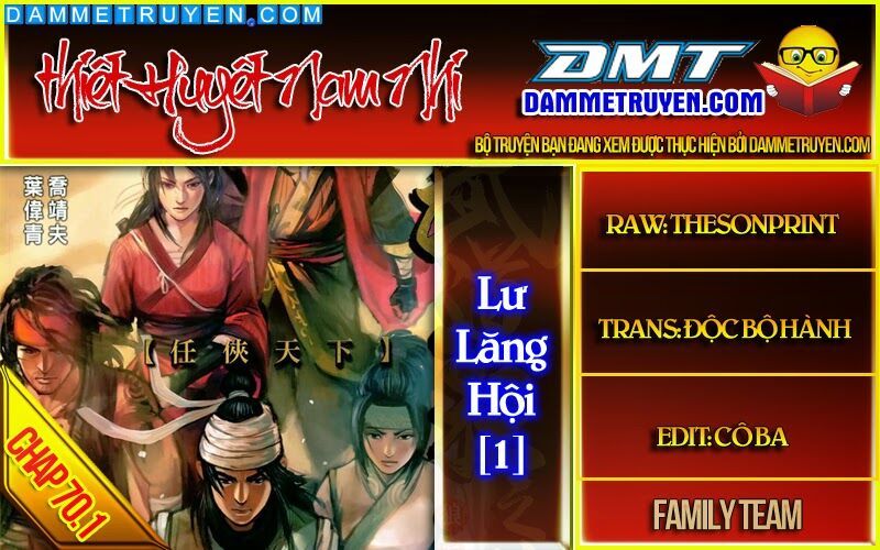 Thiết Huyết Nam Nhi Chapter 70.1 - Trang 0