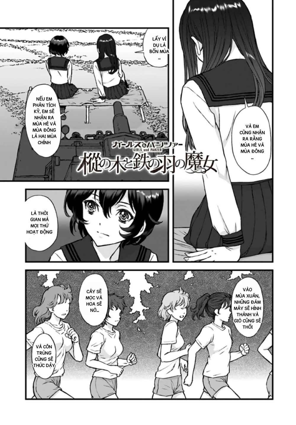 Girls Und Panzer: The Fir Tree And The Iron-Winged Witch Chapter 4 - Trang 0