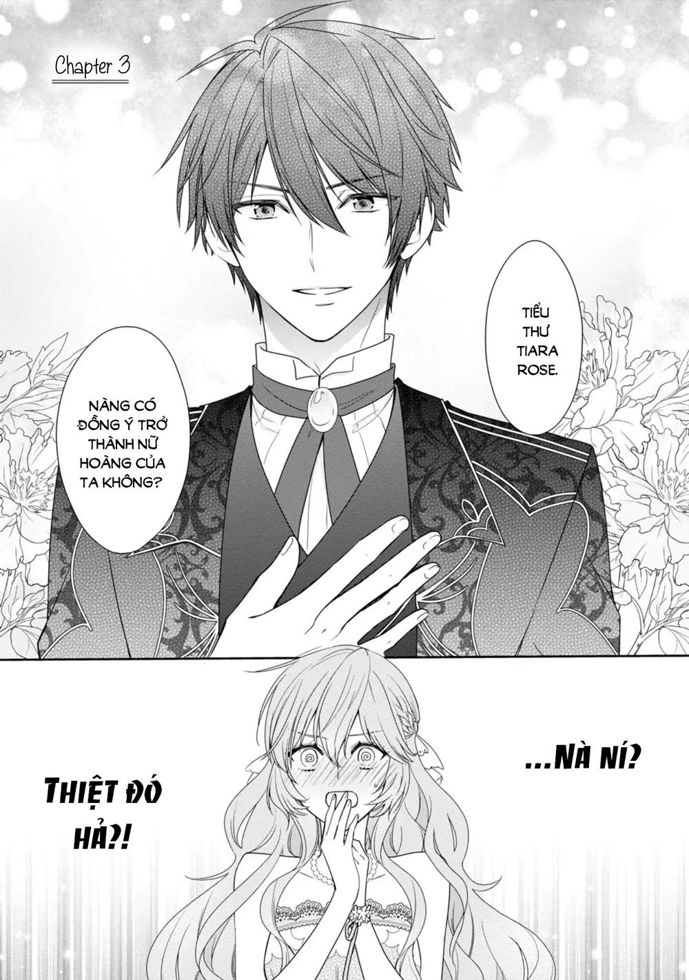 Akuyaku Reijou Wa Ringoku No Outaishi Ni Dekiai Sareru Chapter 3 - Trang 0