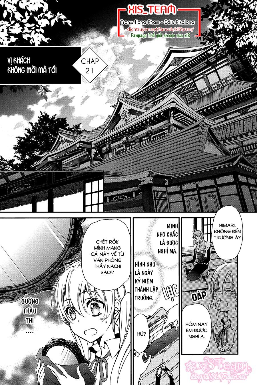 Momochi-San Chi No Ayakashi Ouji Chapter 21 - Trang 0