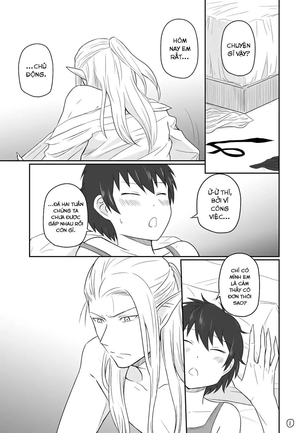 Elf Boyfriend And Boyish Girlfriend Chapter 4 - Trang 0