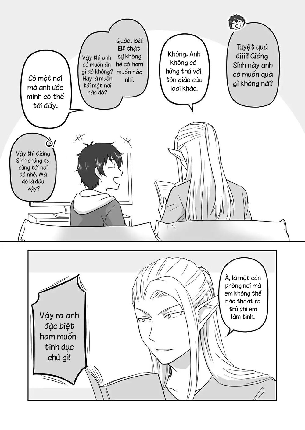 Elf Boyfriend And Boyish Girlfriend Chapter 0.3 - Trang 0