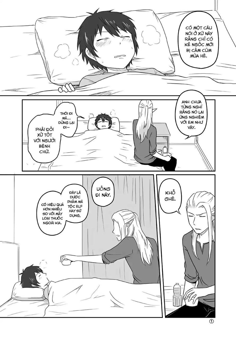 Elf Boyfriend And Boyish Girlfriend Chapter 5 - Trang 0