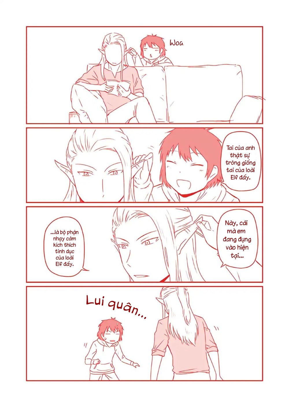 Elf Boyfriend And Boyish Girlfriend Chapter 0.1 - Trang 0