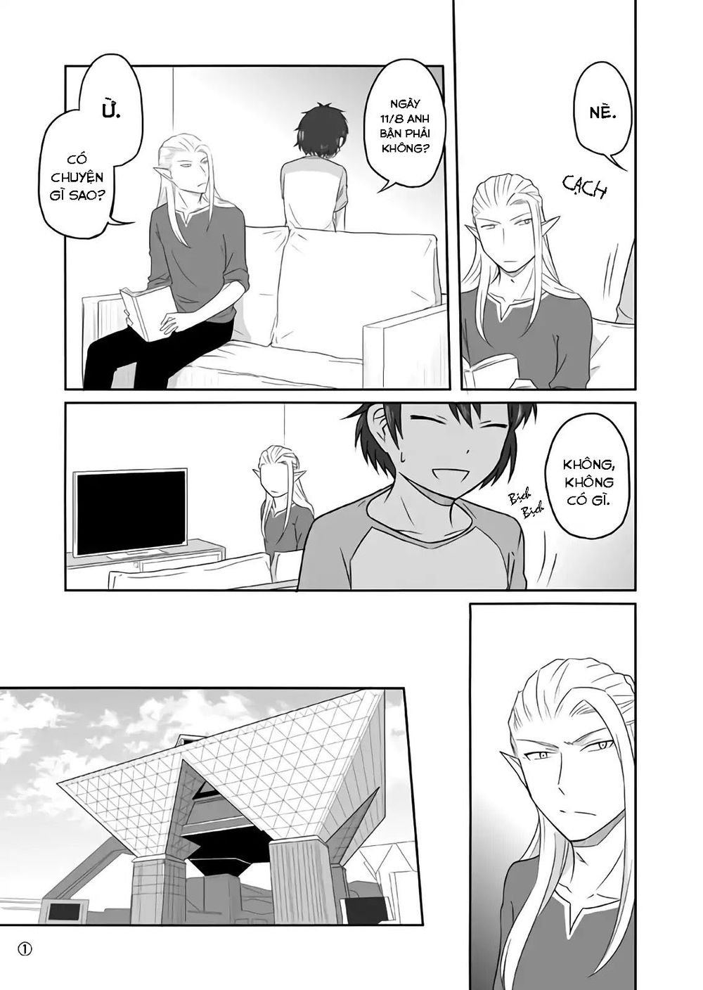 Elf Boyfriend And Boyish Girlfriend Chapter 6 - Trang 0