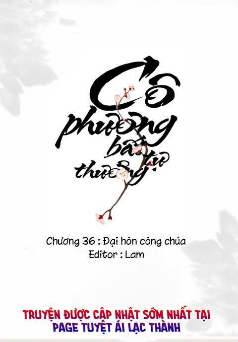 Cô Phương Bất Tự Thưởng (Màu) Chapter 36 - Trang 0
