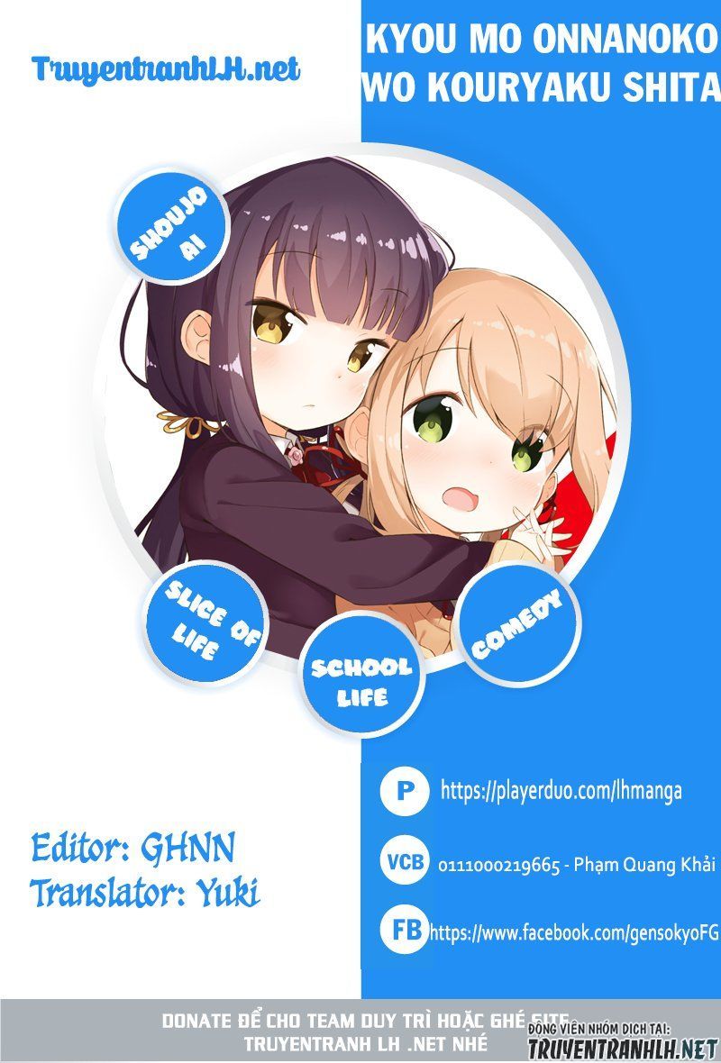Kyou Mo Onnanoko Wo Kouryaku Shita Chapter 5 - Trang 0