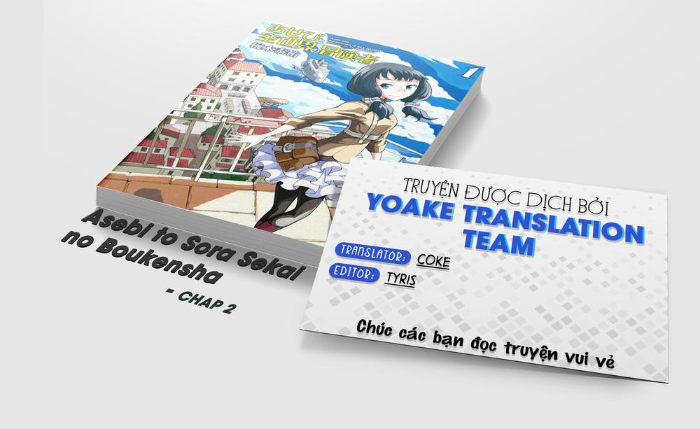 Asebi To Sora Sekai No Boukensha. Chapter 2 - Trang 0