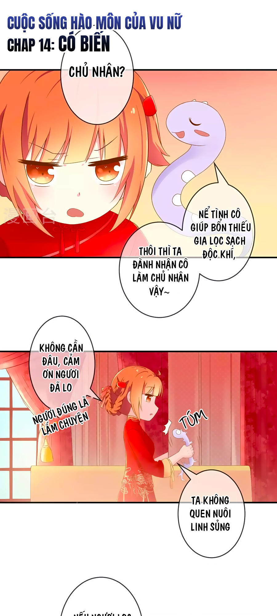 Cuộc Sống Hào Môn Của Vu Nữ Chapter 14 - Trang 0
