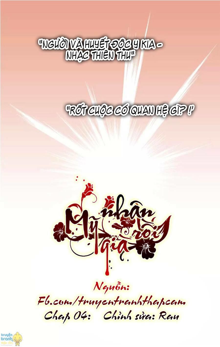 Mỹ Nhân Già Rồi Chapter 4 - Trang 0