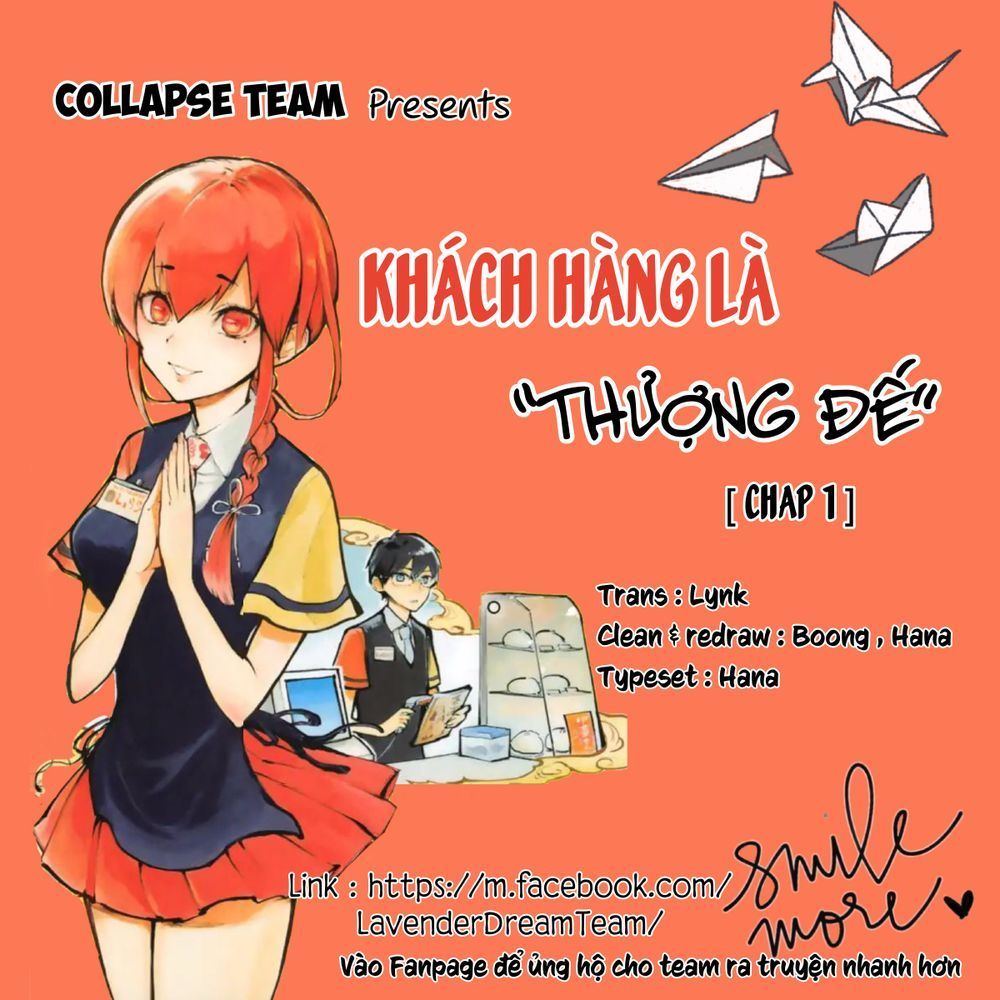 Khách Hàng Là "Thượng Đế" Chapter 1 - Trang 0