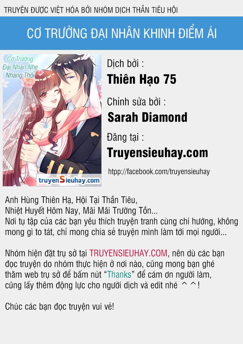 Cơ Trưởng Ngài Nhẹ Nhàng Thôi Chapter 7 - Trang 0