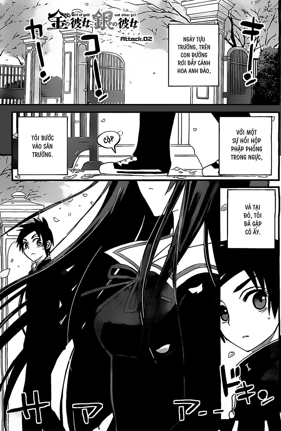 Kin No Kanojo, Gin No Kanojo Chapter 2 - Trang 0
