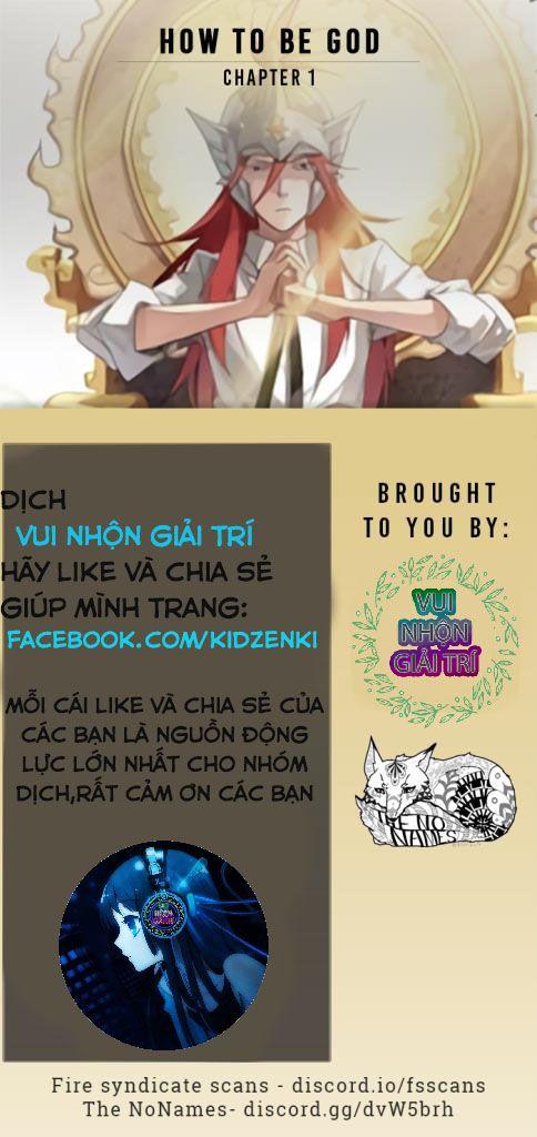 Làm Cách Nào Để Trở Lại Làm Thần Chapter 1 - Trang 0