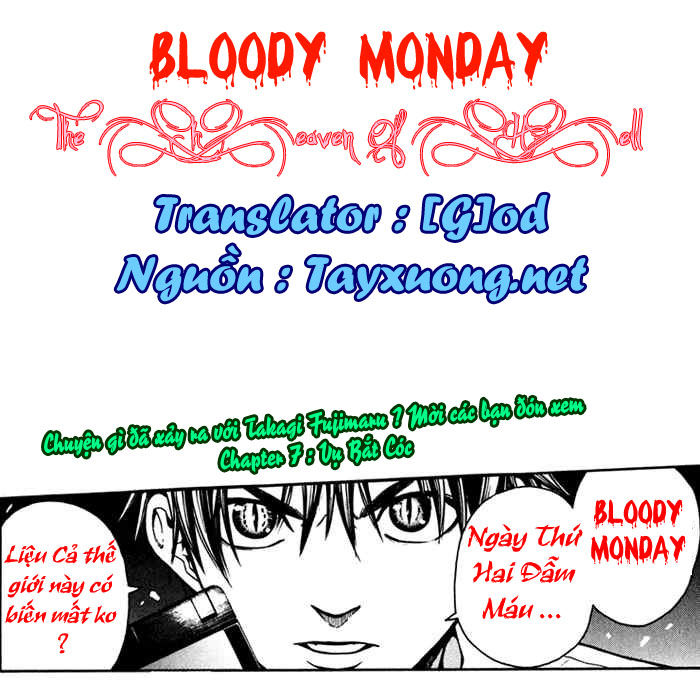 Bloody Monday Chapter 7 - Trang 0