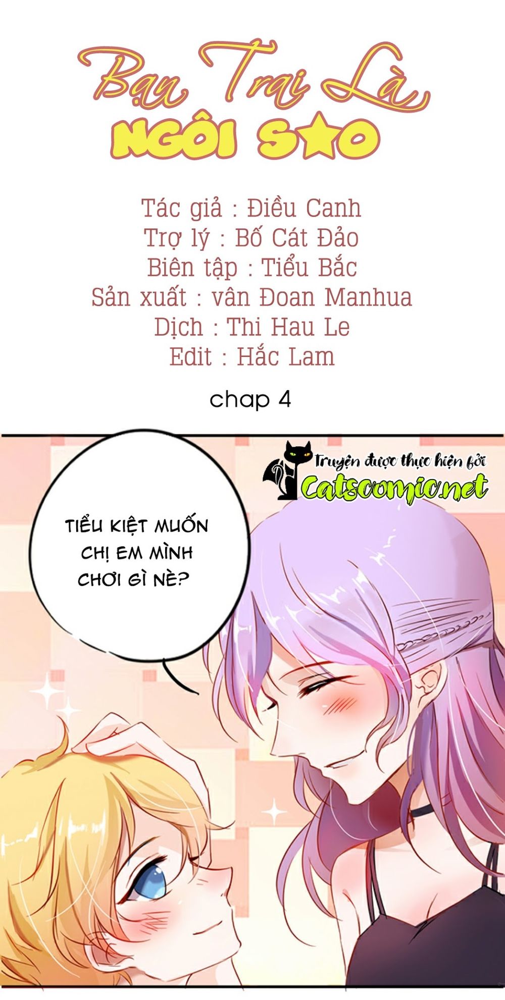 Bạn Trai Là Ngôi Sao Chapter 4 - Trang 0