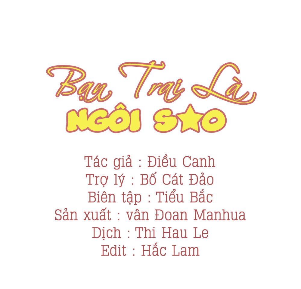 Bạn Trai Là Ngôi Sao Chapter 3 - Trang 0