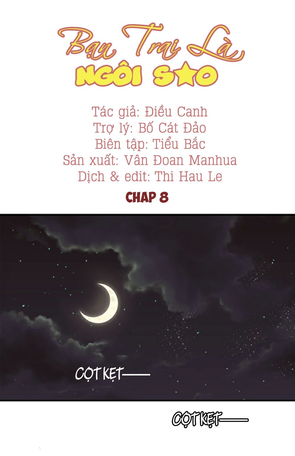 Bạn Trai Là Ngôi Sao Chapter 8 - Trang 0