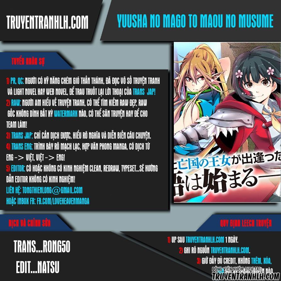 Yuusha No Mago To Maou No Musume Chapter 2 - Trang 0