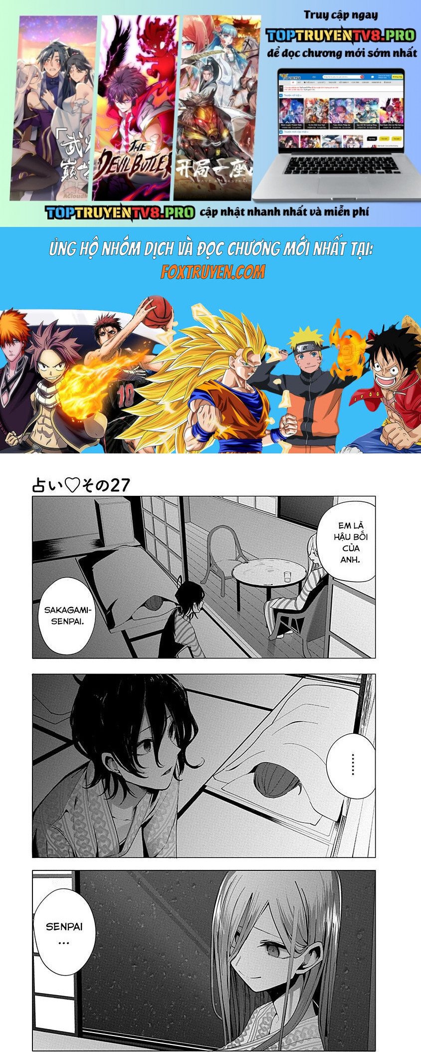 Tình Yêu Của Cô Nàng Lập Dị Mizuki-Senpai Chapter 27 - Trang 0