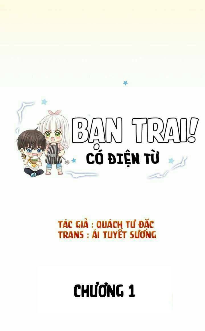 Nhân Loại Mới! Bạn Trai Bị Rò Điện Chapter 1 - Trang 0