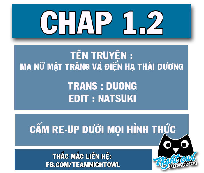 Ma Nữ Mặt Trăng Và Điện Hạ Thái Dương Chapter 1.2 - Trang 0
