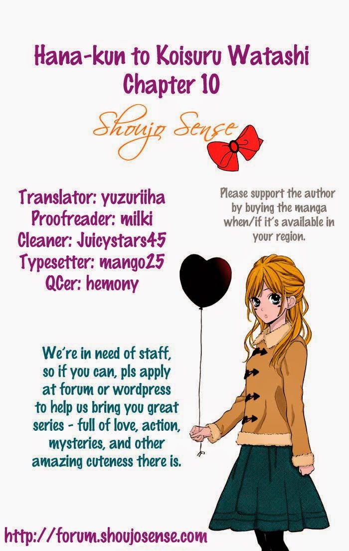 Hanagimi To Koisuru Watashi Chapter 10 - Trang 0