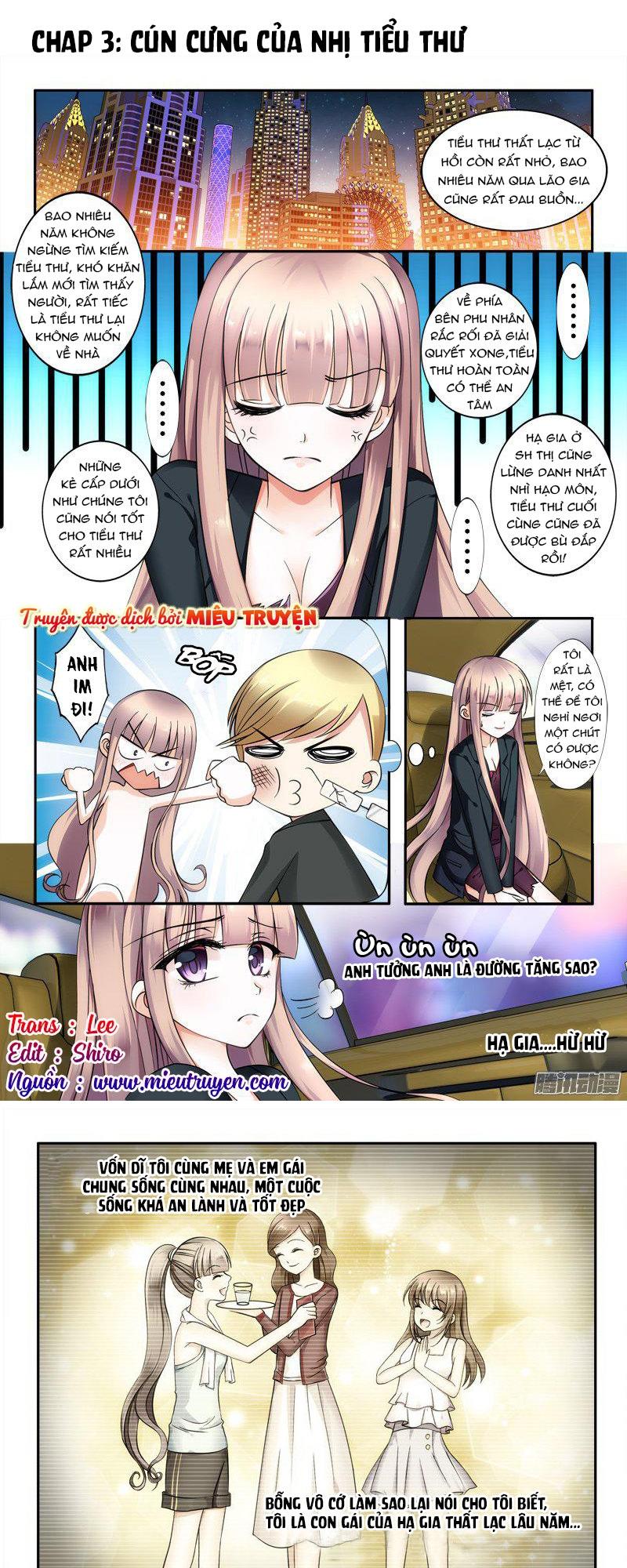 Vợ Yêu Cưới Trước Sủng Sau Chapter 3 - Trang 0