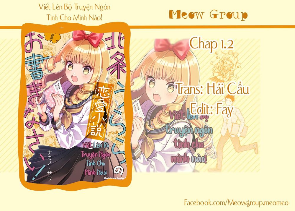 Viết Lên Bộ Truyện Ngôn Tình Cho Mình Nào! Chapter 1.2 - Trang 0