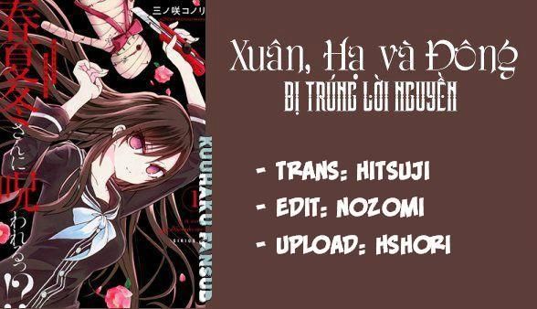 Xuân, Hạ Và Đông Bị Trúng Lời Nguyền Chapter 8 - Trang 0