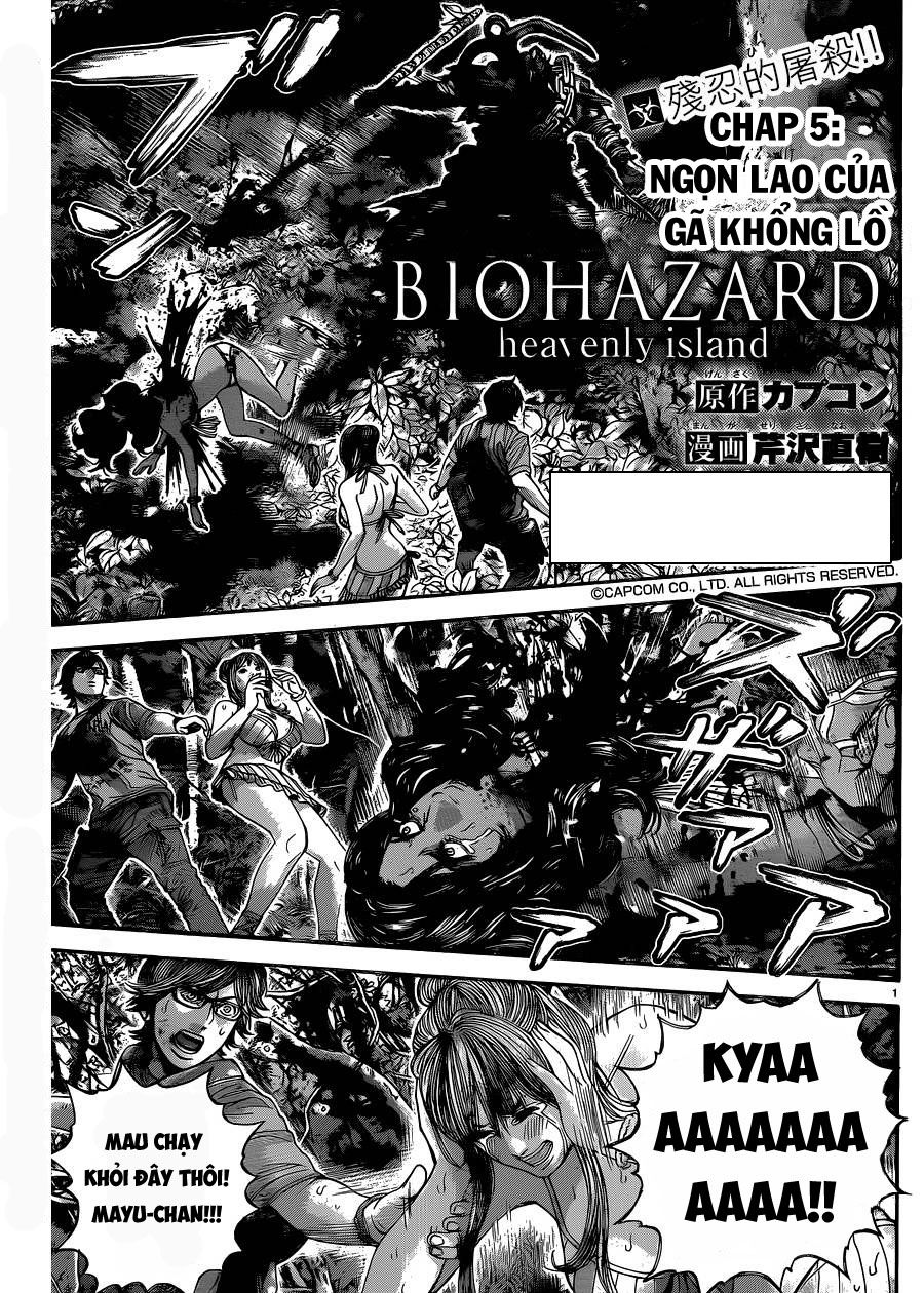 Resident Evil Biohazard Heavenly Island Chapter 5 - Trang 0