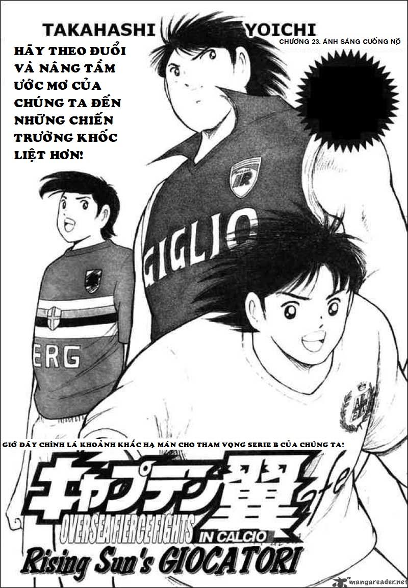 Captain Tsubasa : Trận Chiến Liên Đoàn Italy Chapter 23 - Trang 0