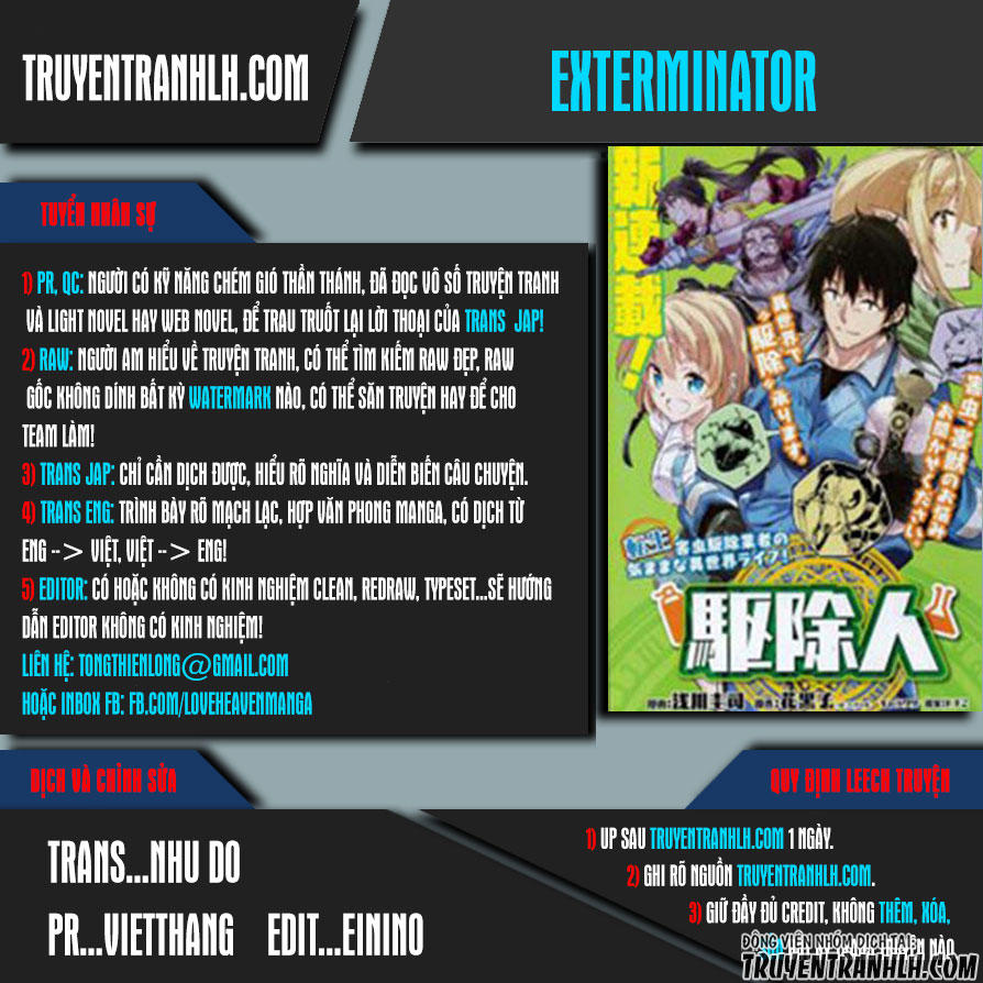Exterminator Chapter 2 - Trang 0