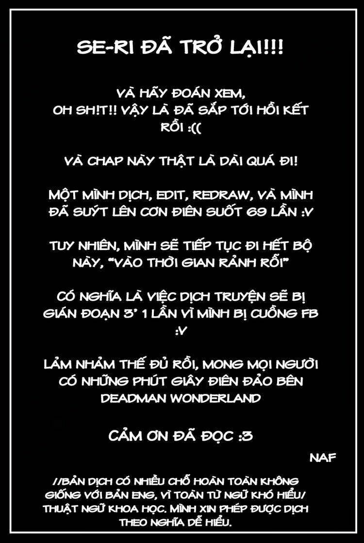 Xứ Sở Thần Tiên Của Người Chết Chapter 52 - Trang 0