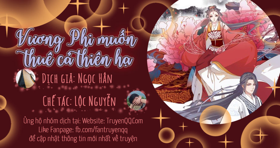 Vương Phi Muốn Thuê Cả Thiên Hạ Chapter 14 - Trang 0