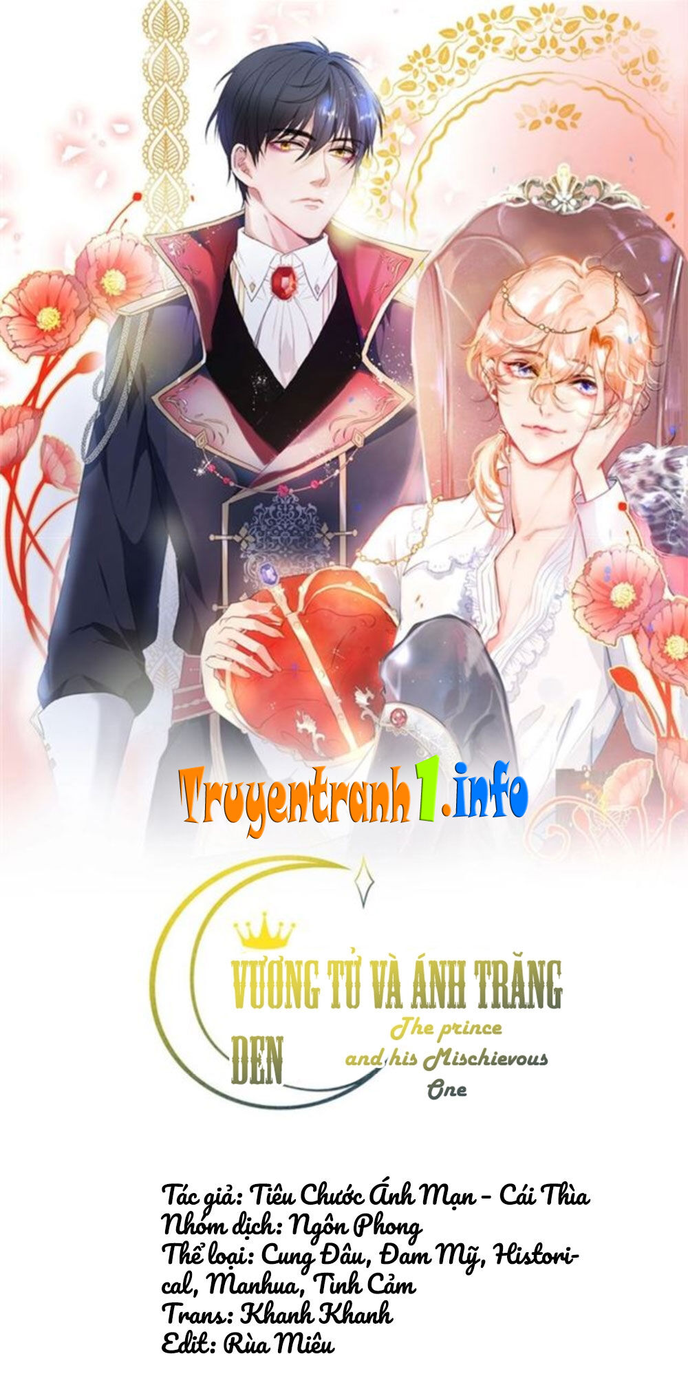 Vương Tử Và Ánh Trăng Đen Chapter 69.6 - Trang 0