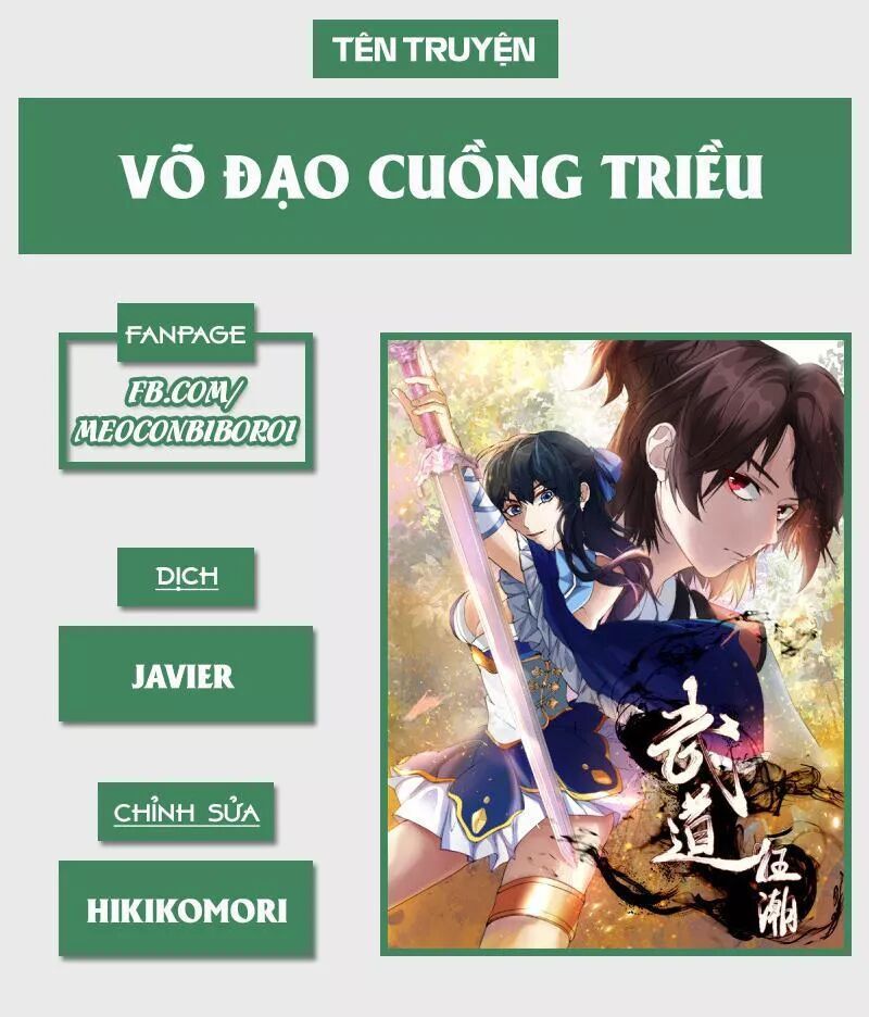 Võ Đạo Cuồng Triều Chapter 5 - Trang 0