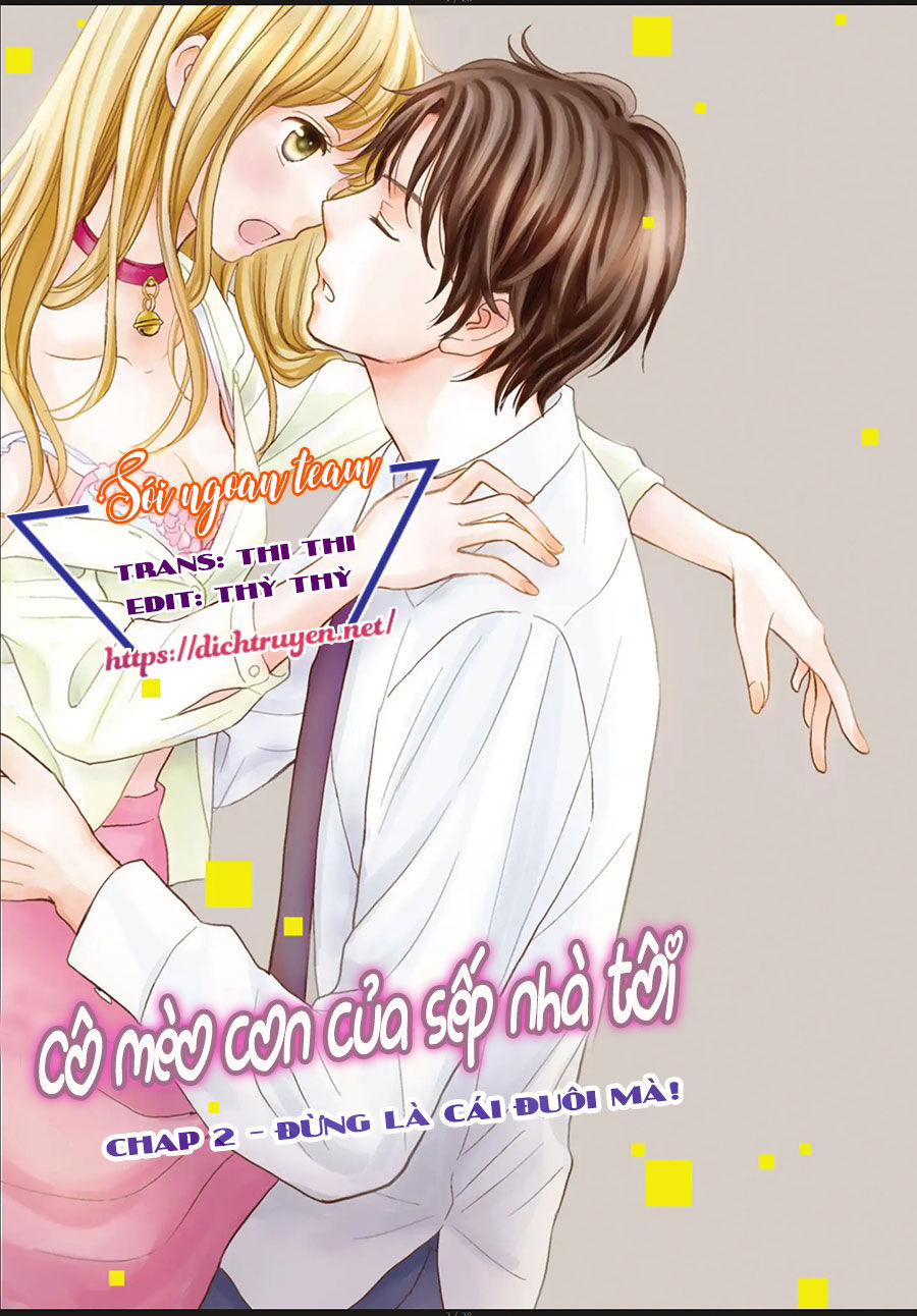 Cô Mèo Con Của Sếp Nhà Tôi Chapter 2 - Trang 0