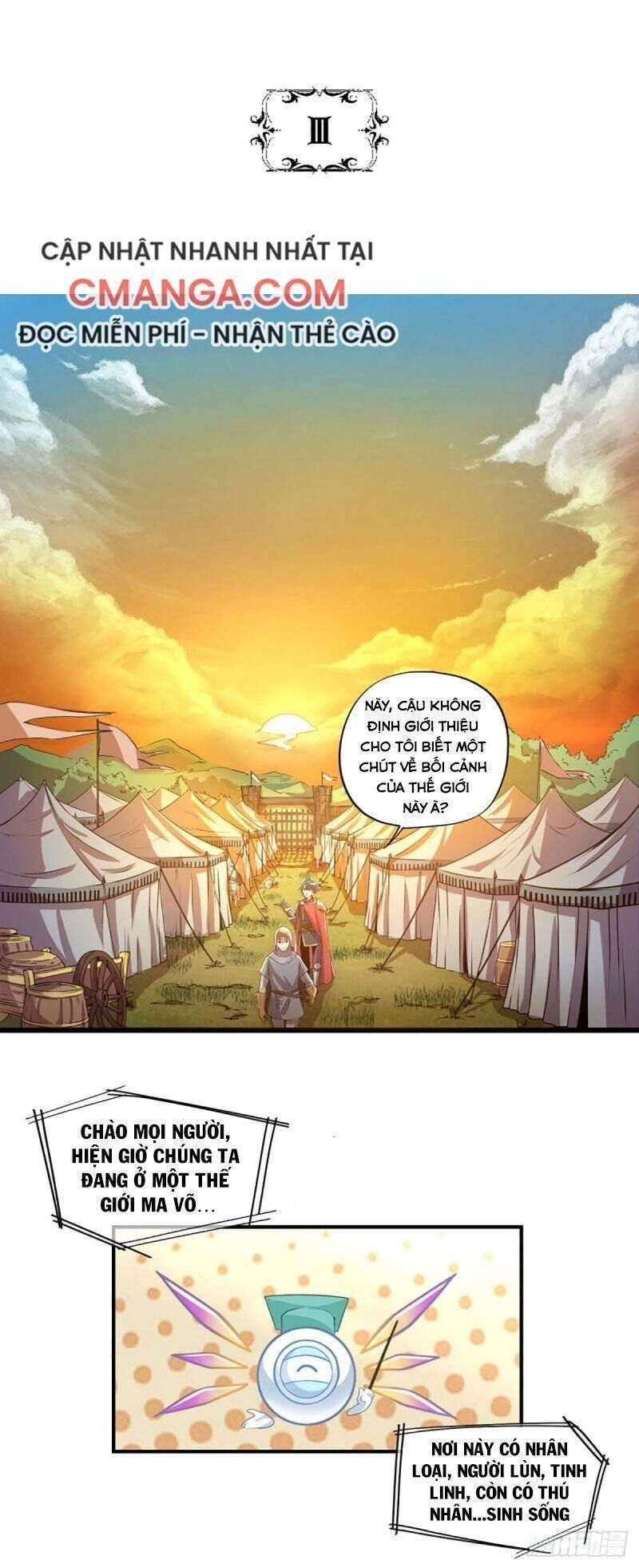 Ta Livestream Tại Dị Giới Chapter 3 - Trang 0