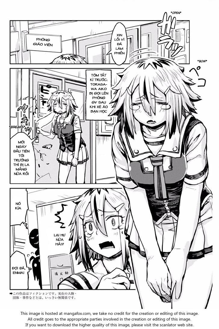 Torako, Anmari Kowashicha Damedayo Chapter 2 - Trang 1