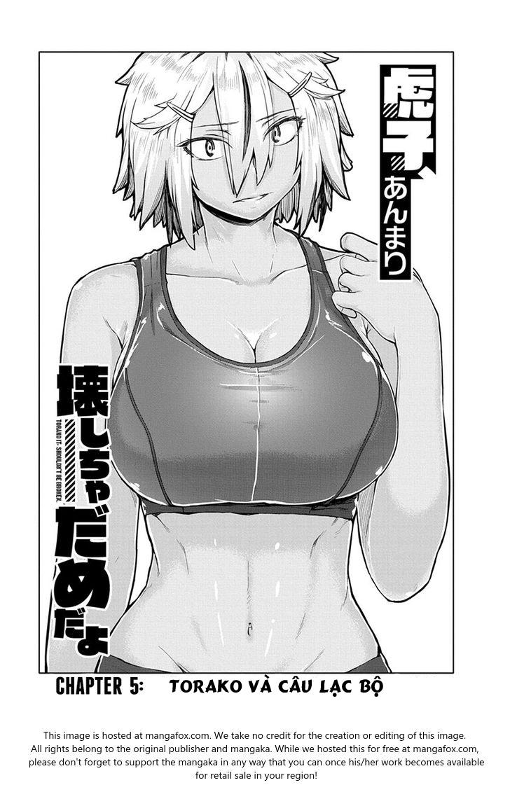 Torako, Anmari Kowashicha Damedayo Chapter 5 - Trang 0