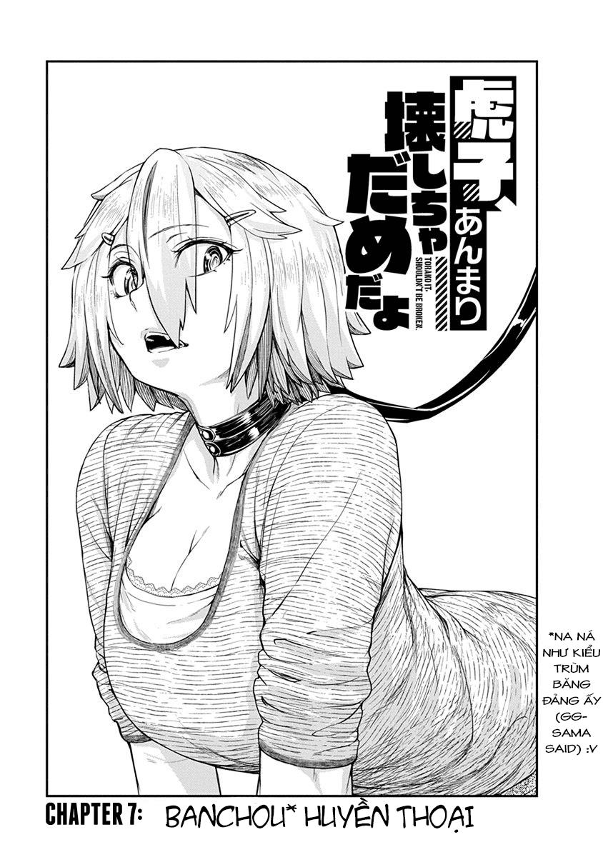 Torako, Anmari Kowashicha Damedayo Chapter 7 - Trang 0