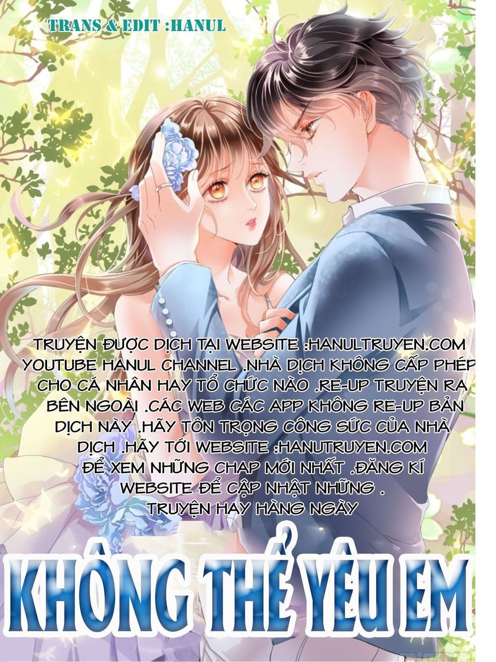Không Thể Yêu Em Chapter 96 - Trang 0