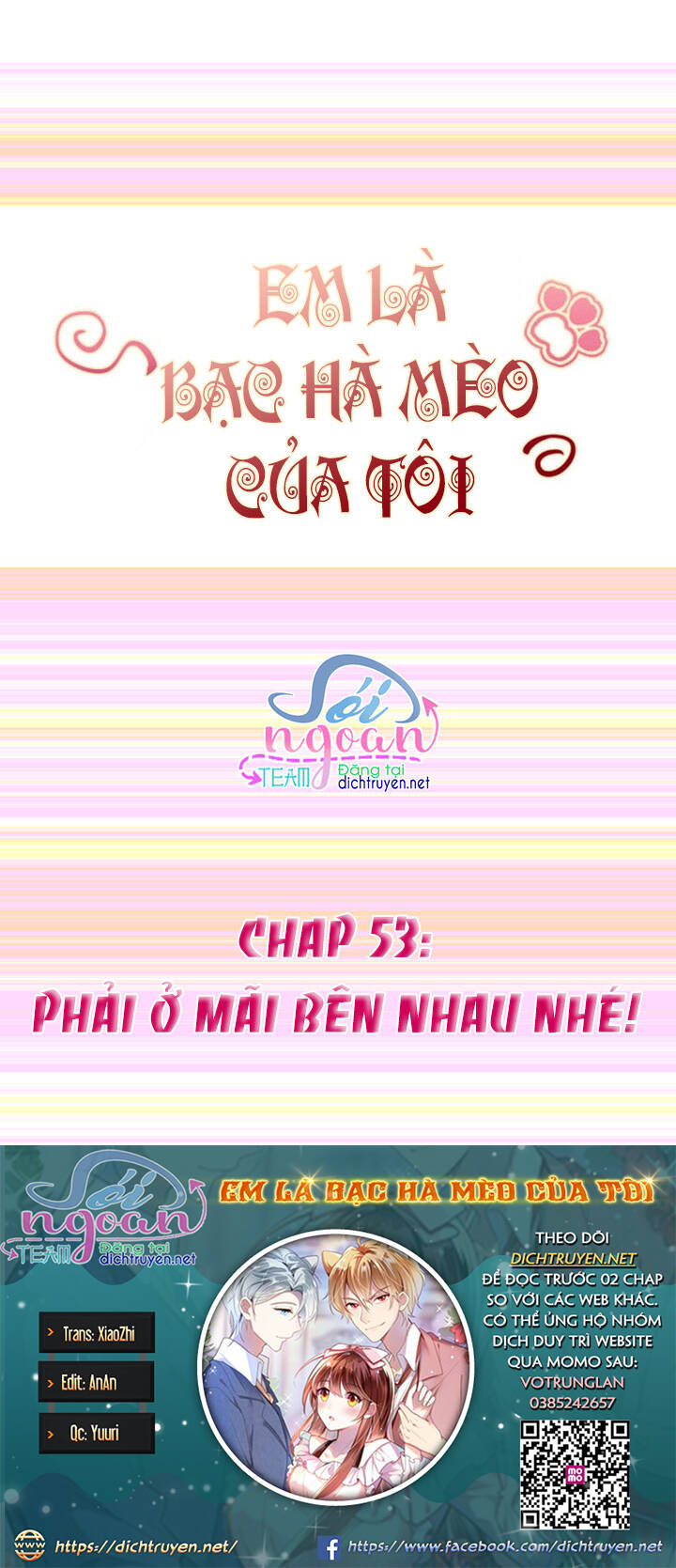 Em Là Bạc Hà Mèo Của Tôi Chapter 53 - Trang 0