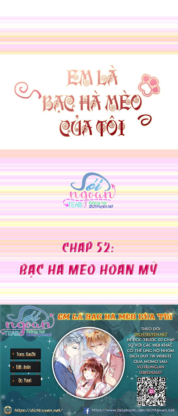 Em Là Bạc Hà Mèo Của Tôi Chapter 52 - Trang 0