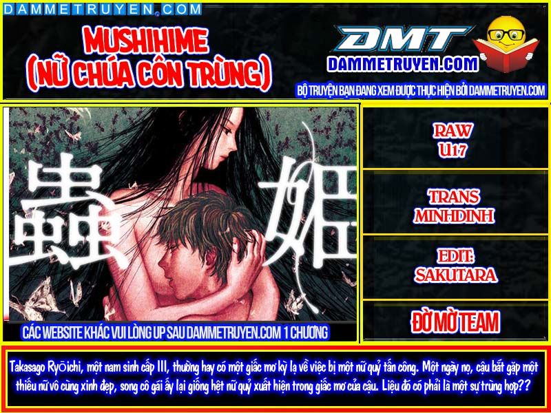 Mushihime - Nữ Chúa Côn Trùng Chapter 1 - Trang 0