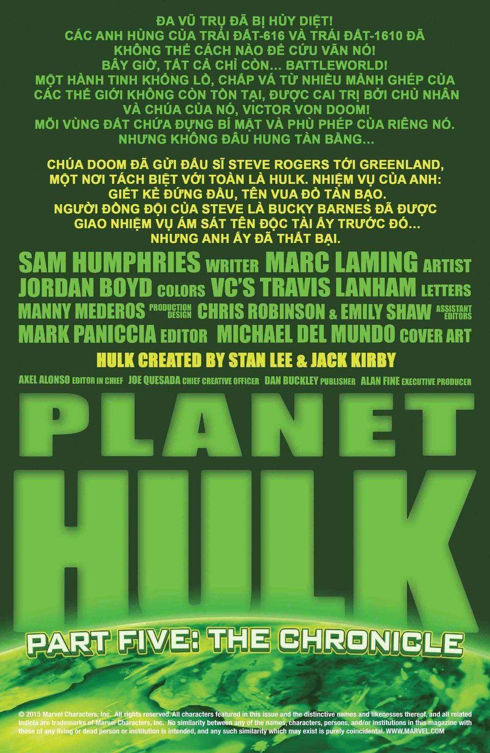 Planet Hulk Chapter 5 - Trang 1