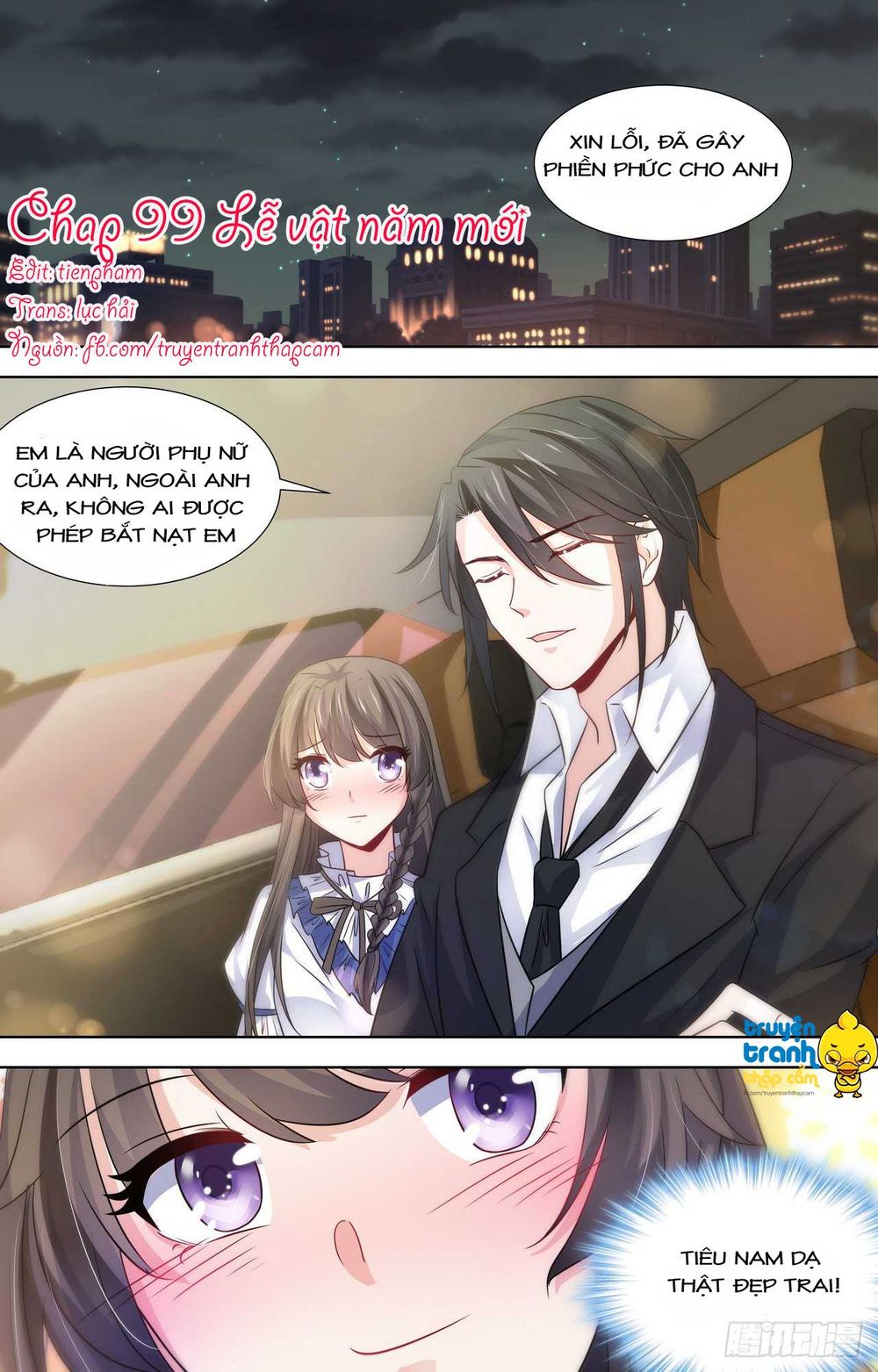 Tổng Tài Hàng Tỉ Quấn Lấy Tôi: Hôn Ước Giá Trên Trời Chapter 99 - Trang 0