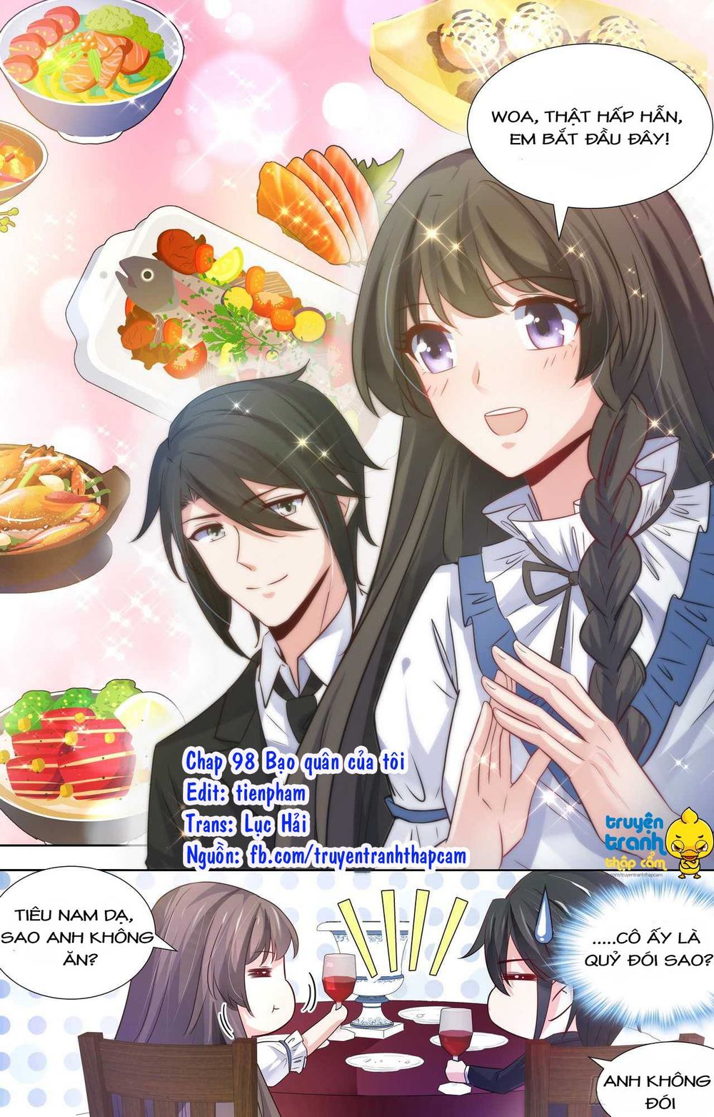 Tổng Tài Hàng Tỉ Quấn Lấy Tôi: Hôn Ước Giá Trên Trời Chapter 98 - Trang 0